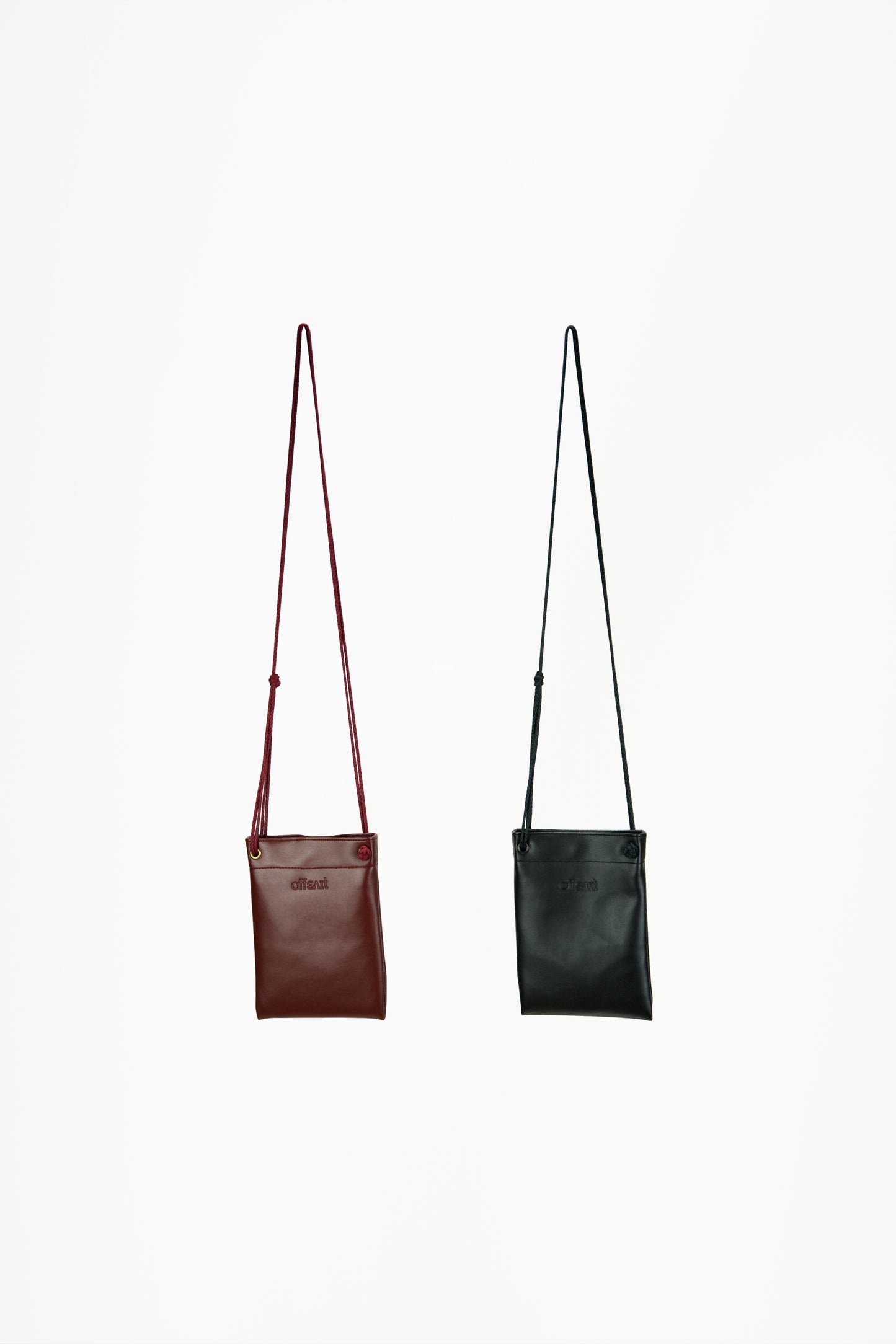 Cross Cactus Leather Mini Bag | Black