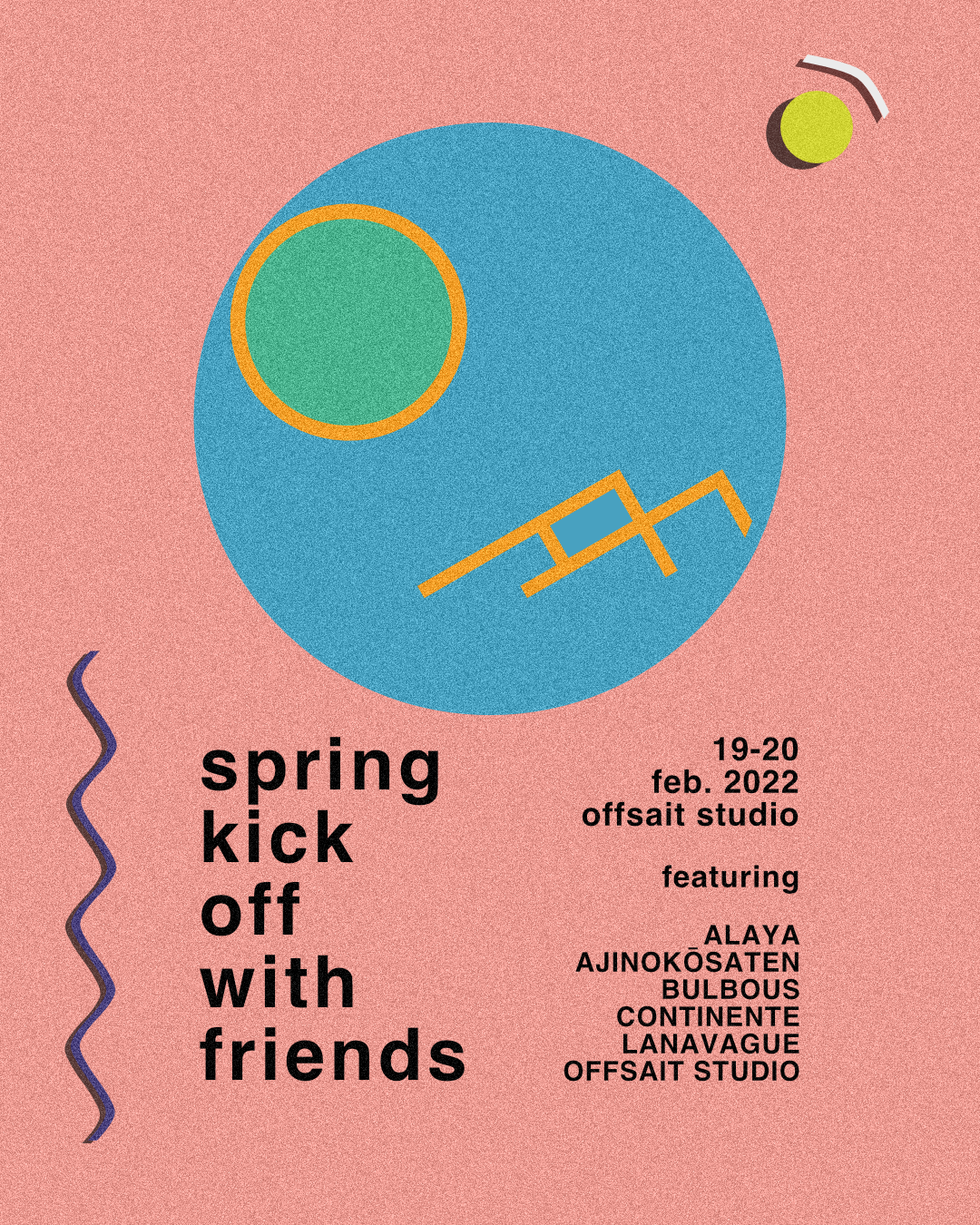 spring kick off with friends